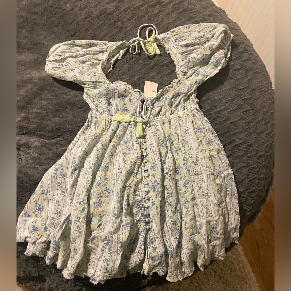 Free People Intimately Moon Dance Nightie Dress XS NWT